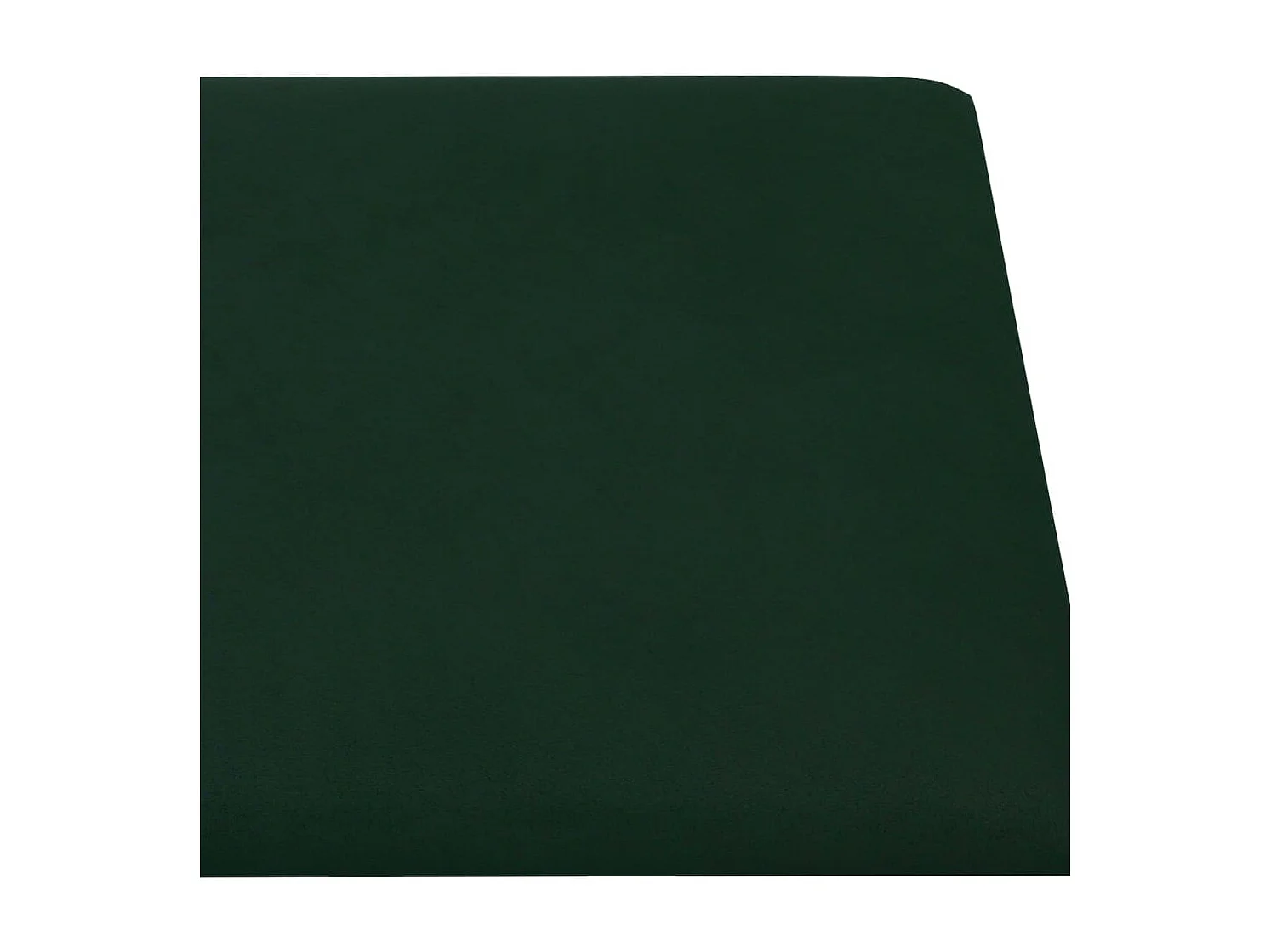 Senne  Panneaux muraux 12 pcs Vert foncé 30x30 cm Velours 1,08 m²