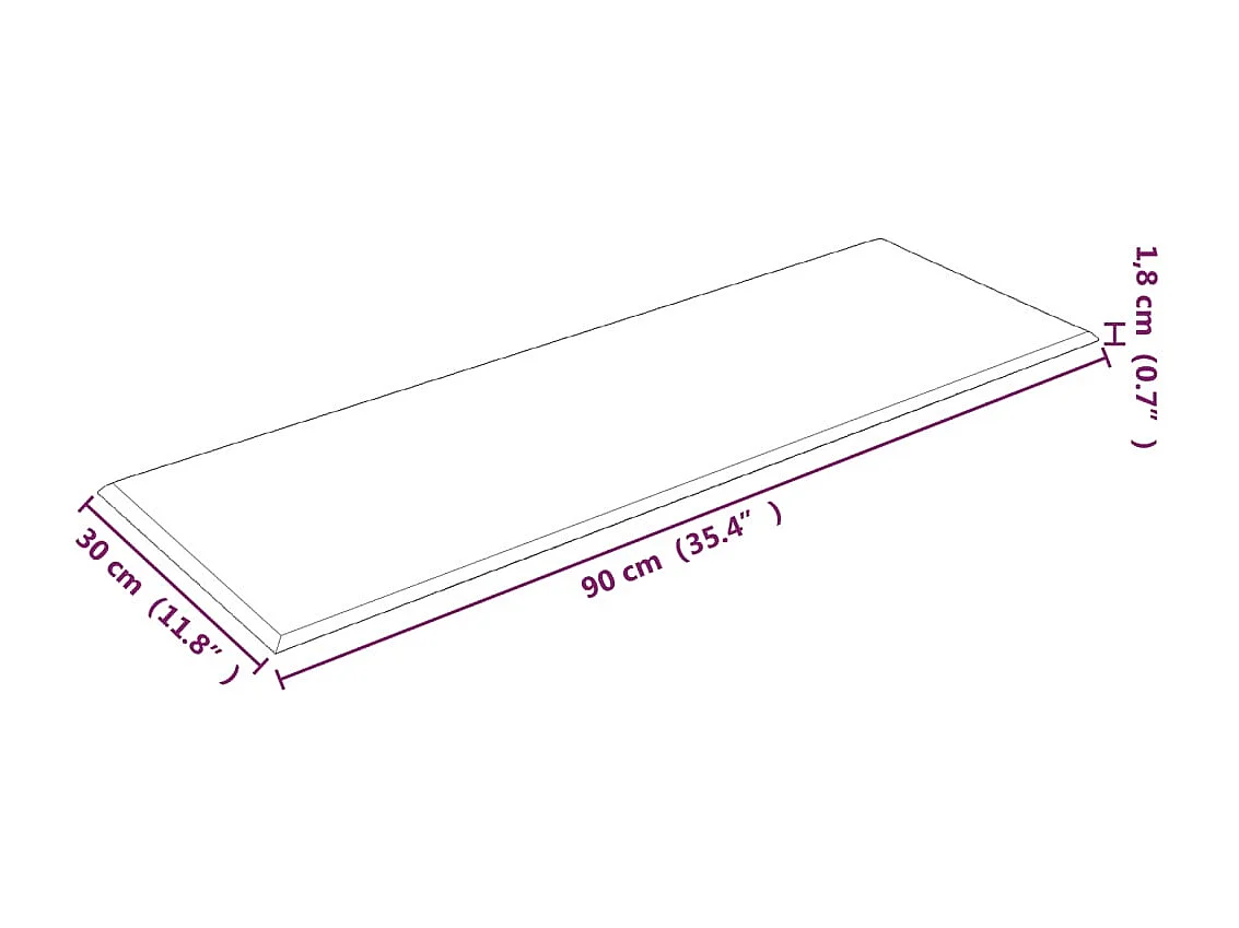 Senne  Panneaux muraux 12 pcs Vert foncé 90x30 cm Velours 3,24 m²
