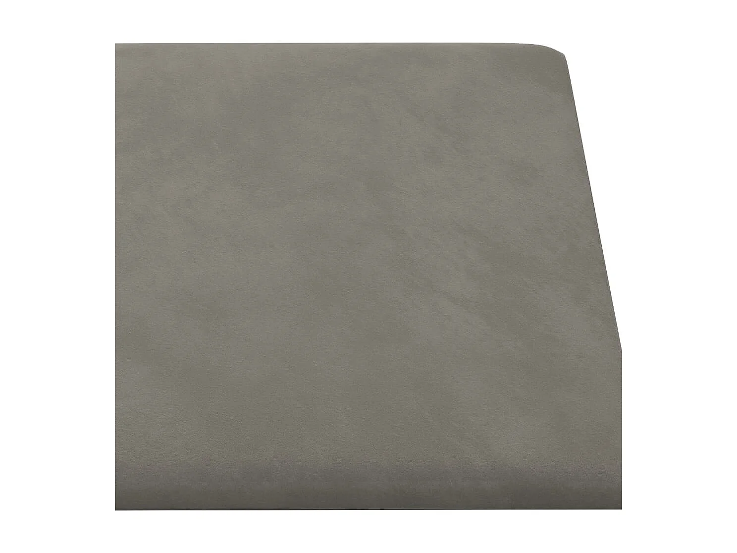 Senne  Panneaux muraux 12 pcs Gris clair 60x30 cm Velours 2,16 m²