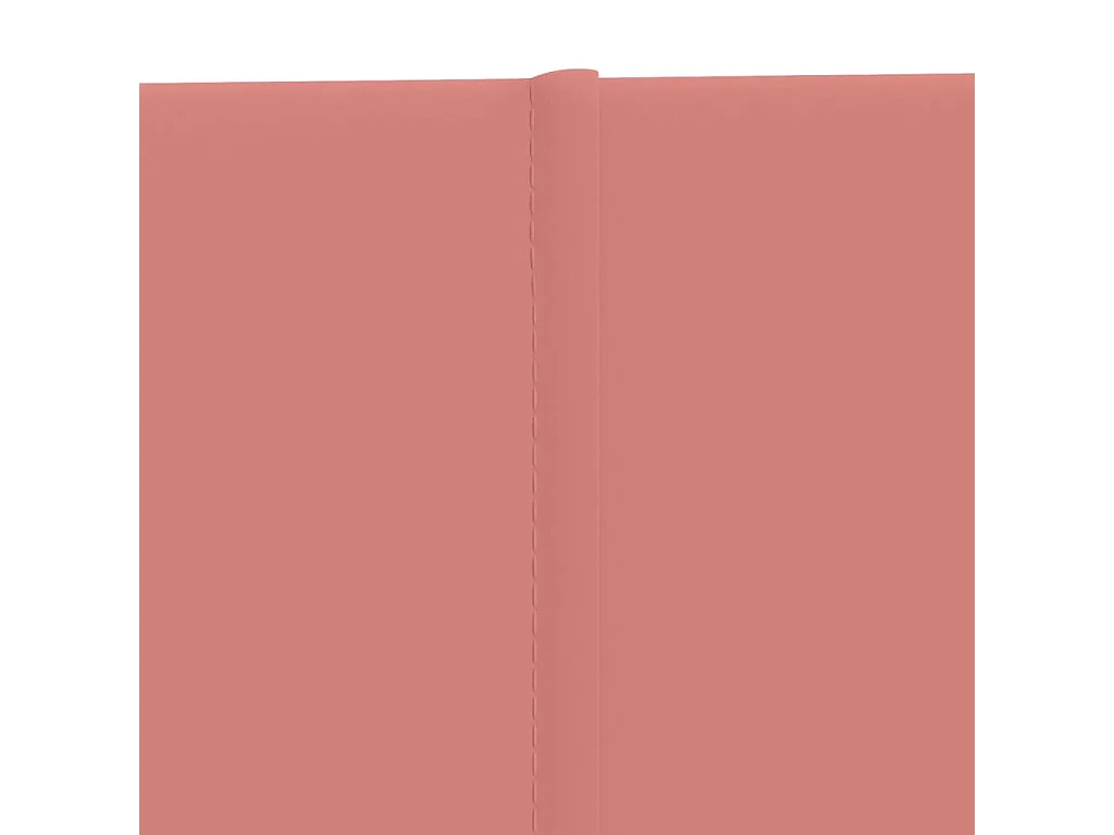 Boet  Panneaux muraux 12 pcs Rose 90x15 cm Velours 1,62 m²