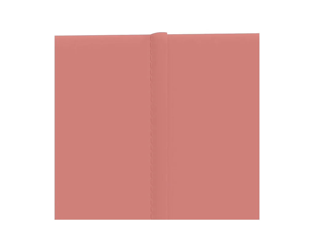 Boet  Wandpaneele 12 Stk. Rosa 90x15 cm Samt 1,62 m²