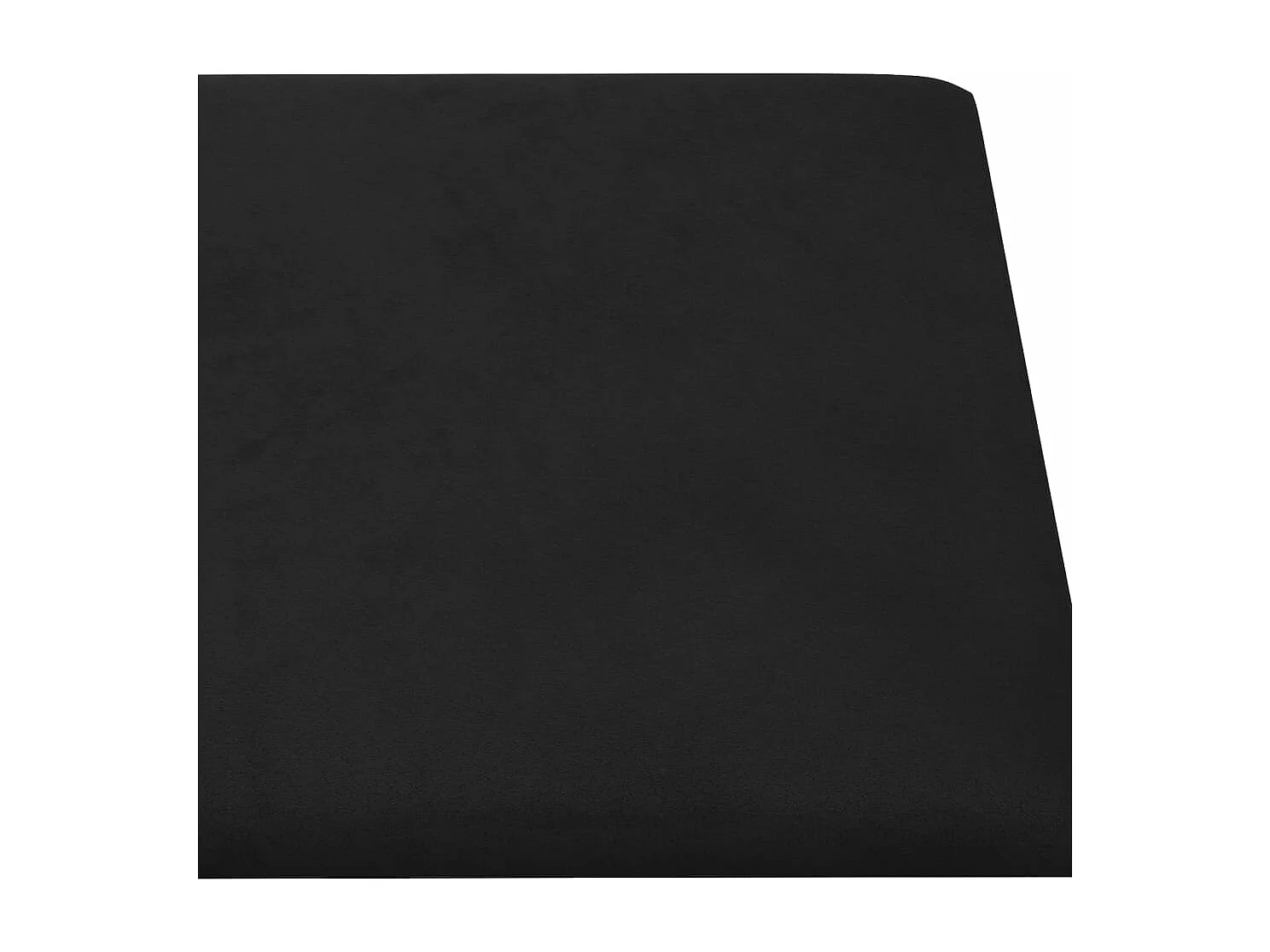 Senne  Wandpanelen 12 st 2,16 m² 60x30 cm fluweel zwart