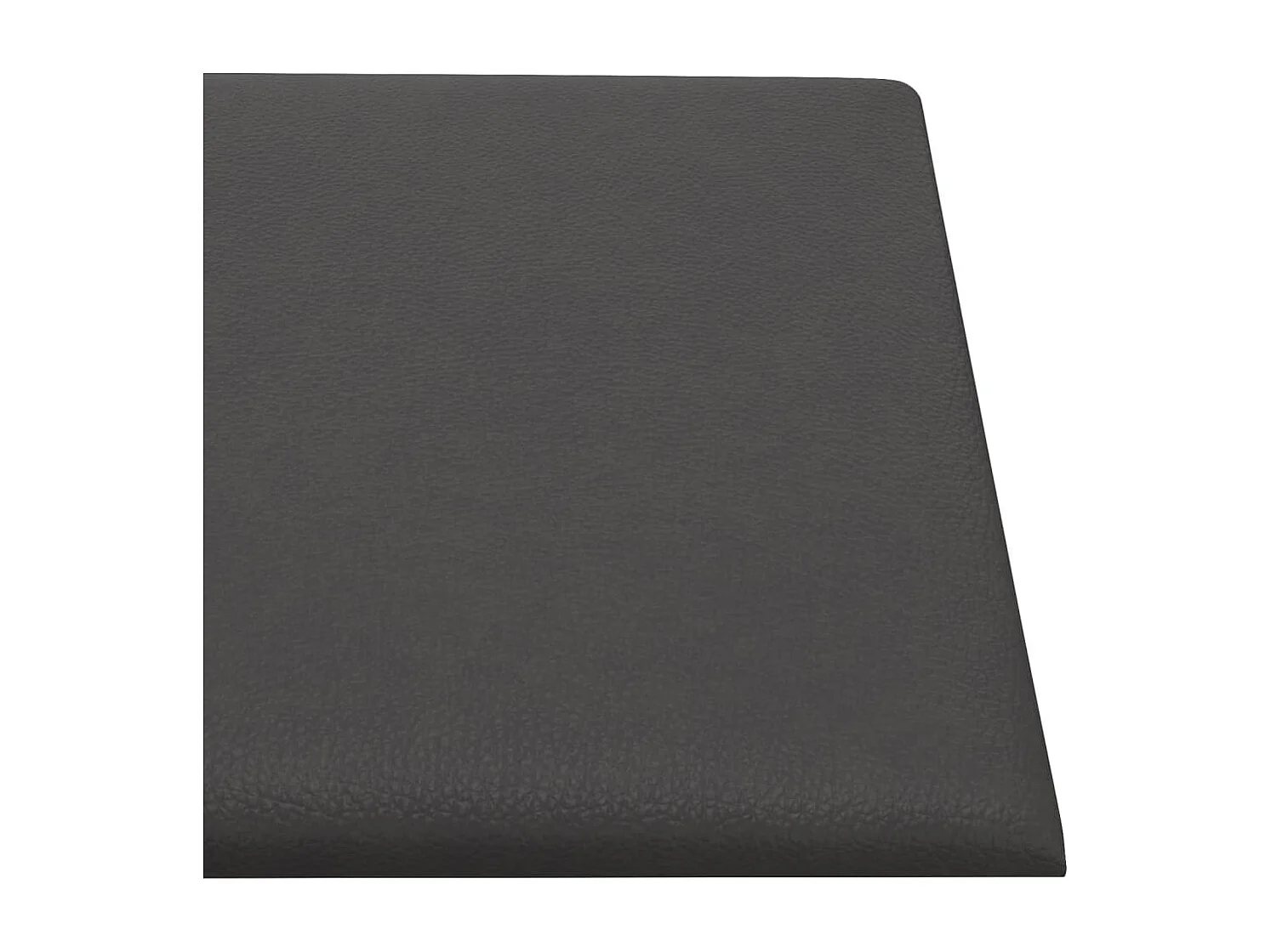 Belkis  Paneles de pared 12 uds cuero sintético gris 30x30 cm 1,08 m²