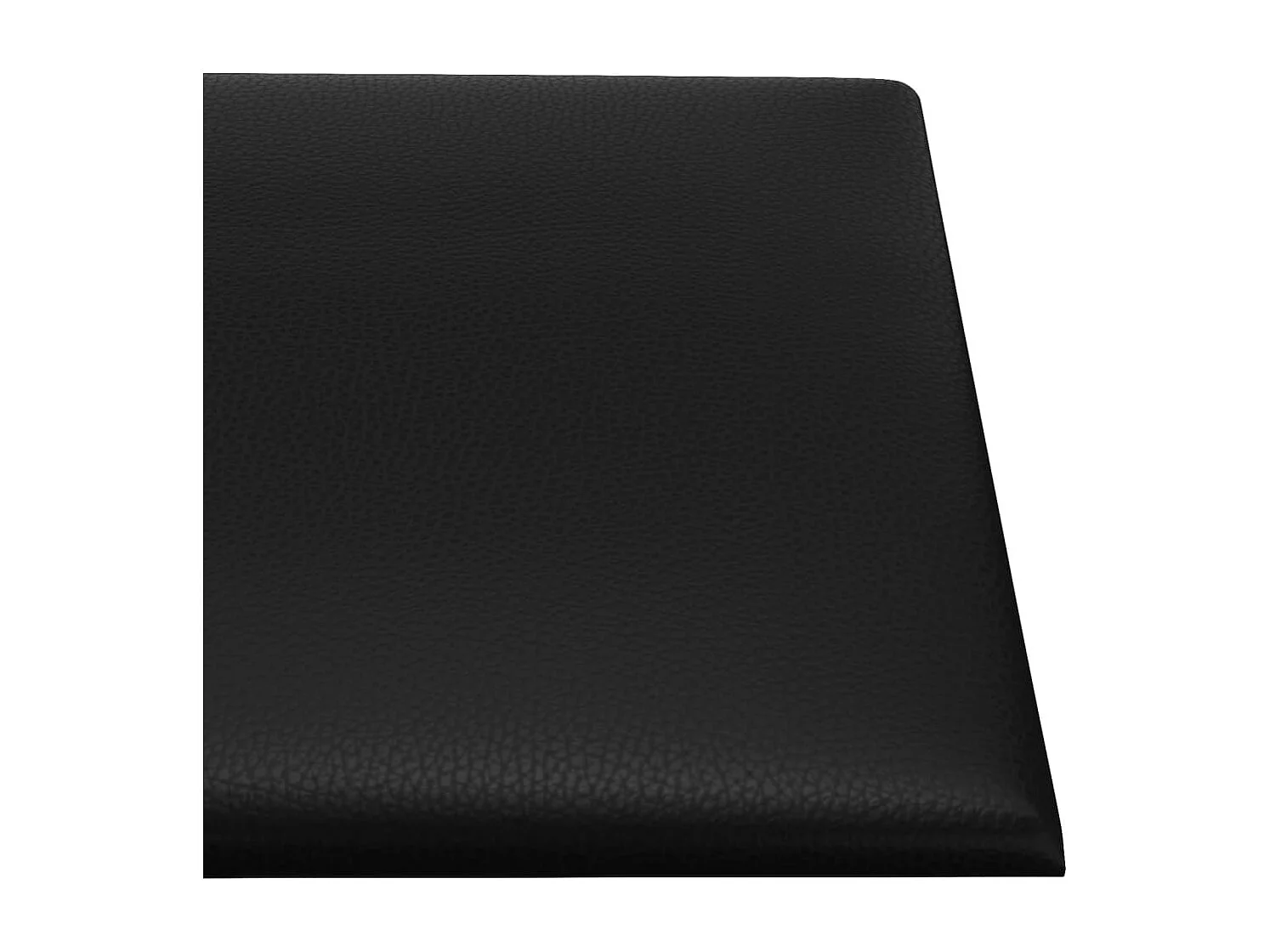 Belkis  Wandpanelen 12 st 3,24 m² 90x30 cm kunstleer zwart