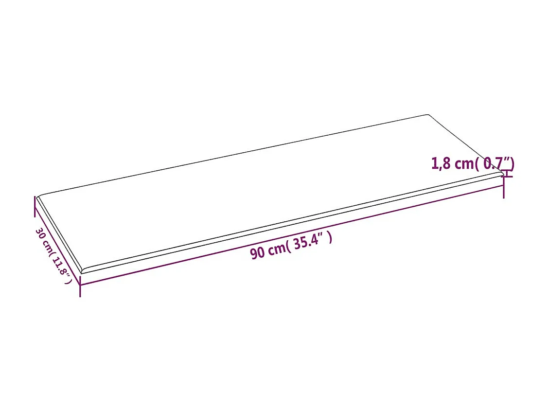 Belkis  Panneaux muraux 12 pcs Noir 90x30 cm Similicuir 3,24 m²
