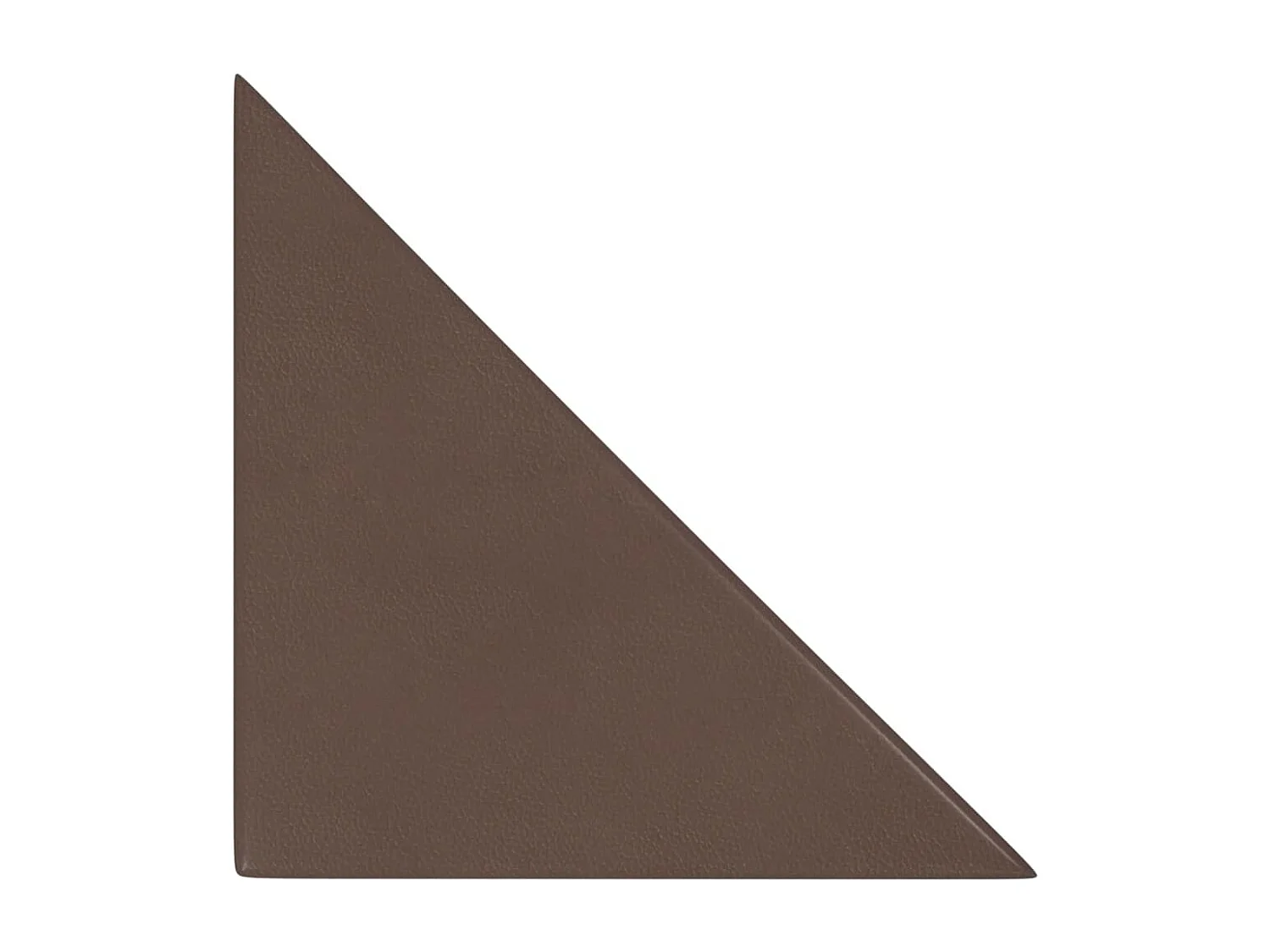 Belkis  Pannelli Murali 12 pz Marroni 30x30 cm in Similpelle 0,54 m²