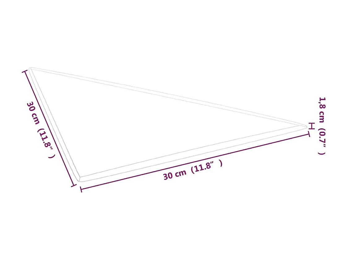 Belkis  Wandpaneele 12 Stk. Schwarz 30x30 cm Kunstleder 0,54 m²