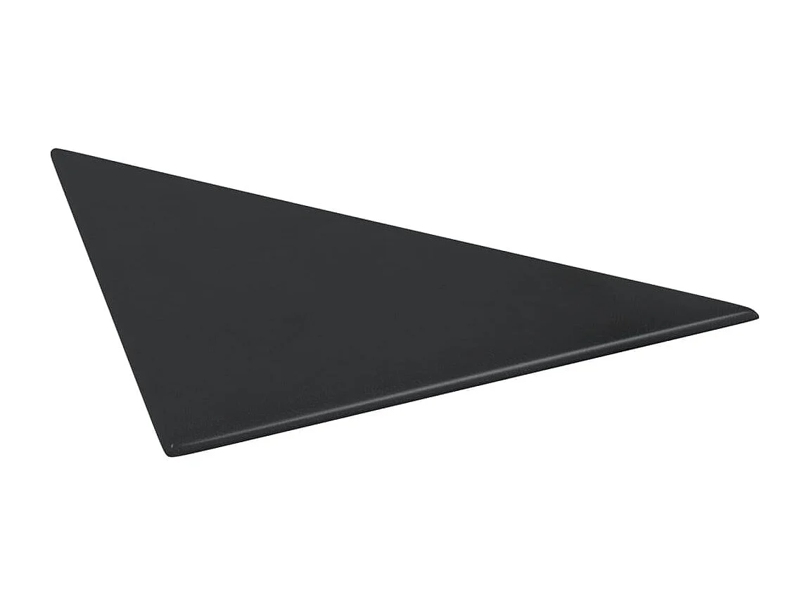 Belkis  Panneaux muraux 12 pcs Noir 30x30 cm Similicuir 0,54 m²