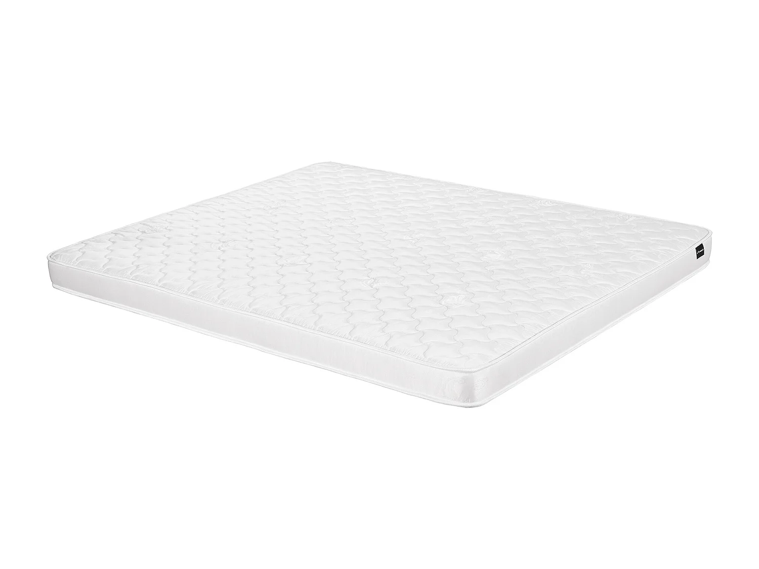 Ensemble 120 x 200 cm sommier coffre naturel clair + matelas mousse ép.15cm - DANAE II de YSMÉE