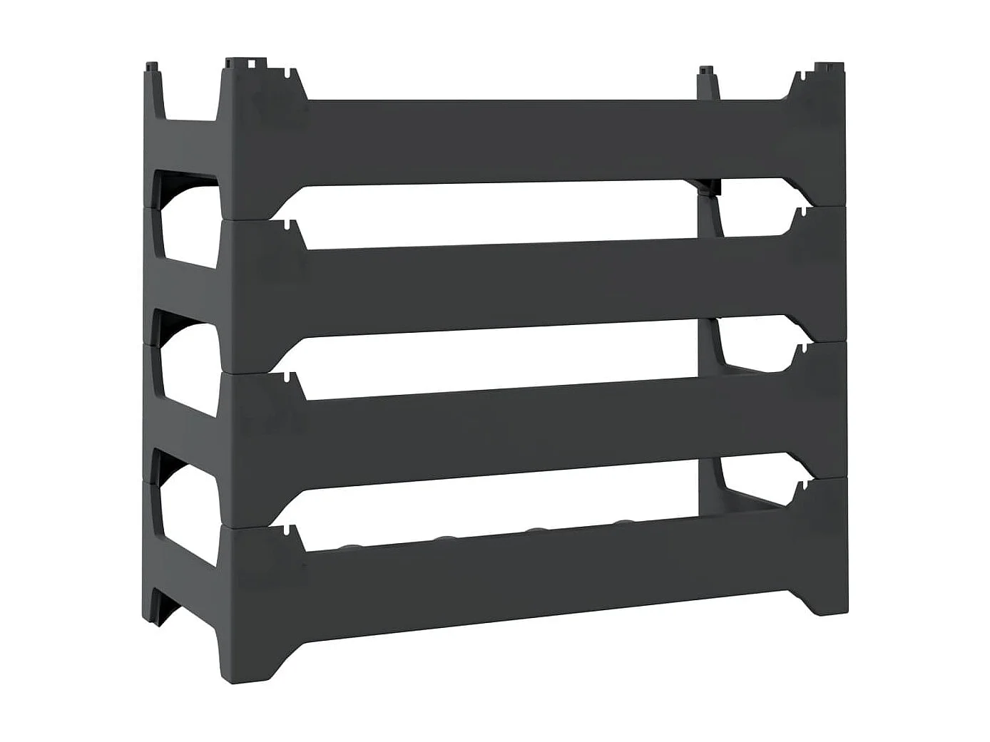 Lunira  Wijnrek voor 24 flessen stapelbaar PP