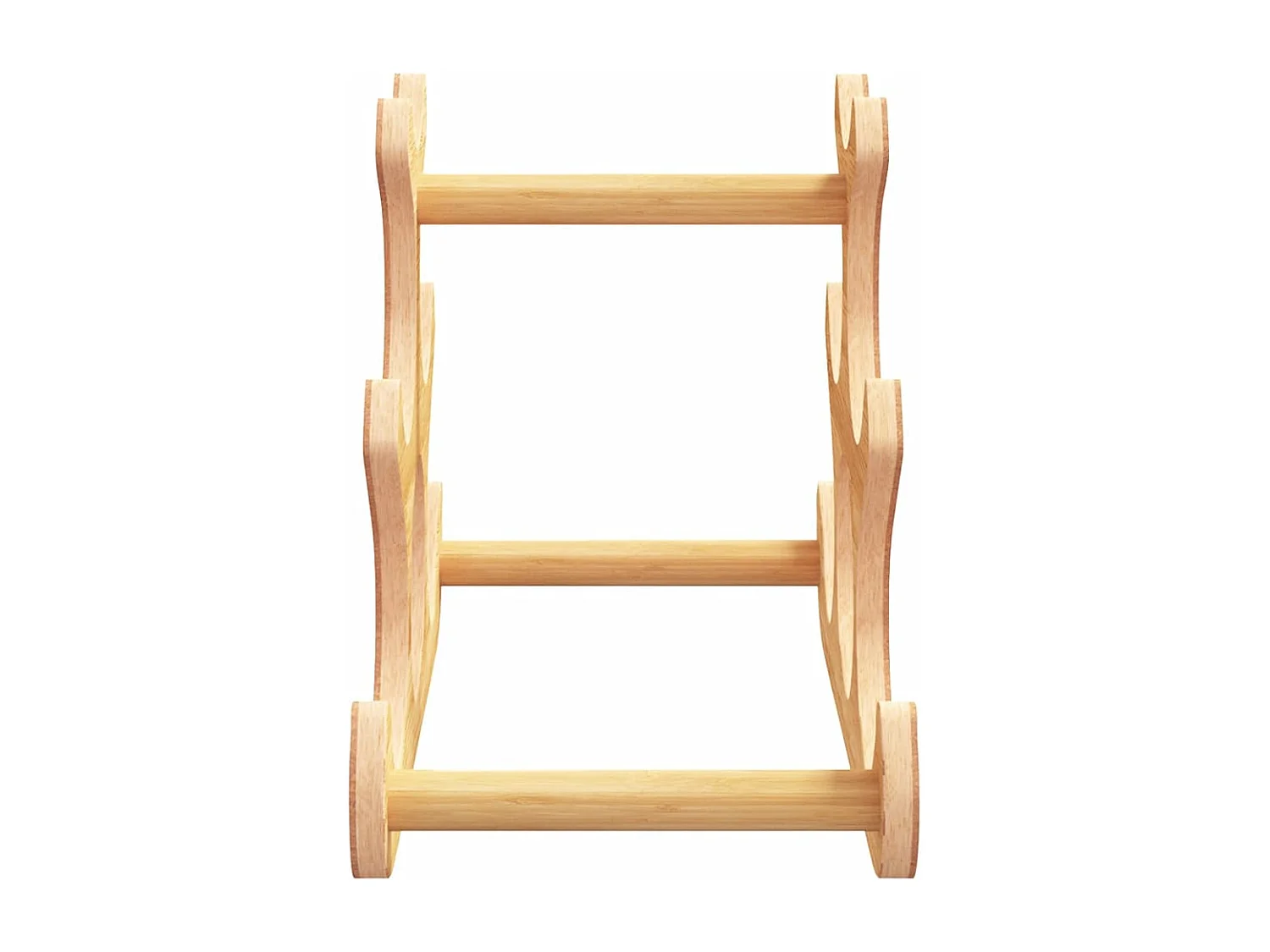 Garden Furniture -  Weinregal für 6 Flaschen 35x18x25,5 cm Bambus