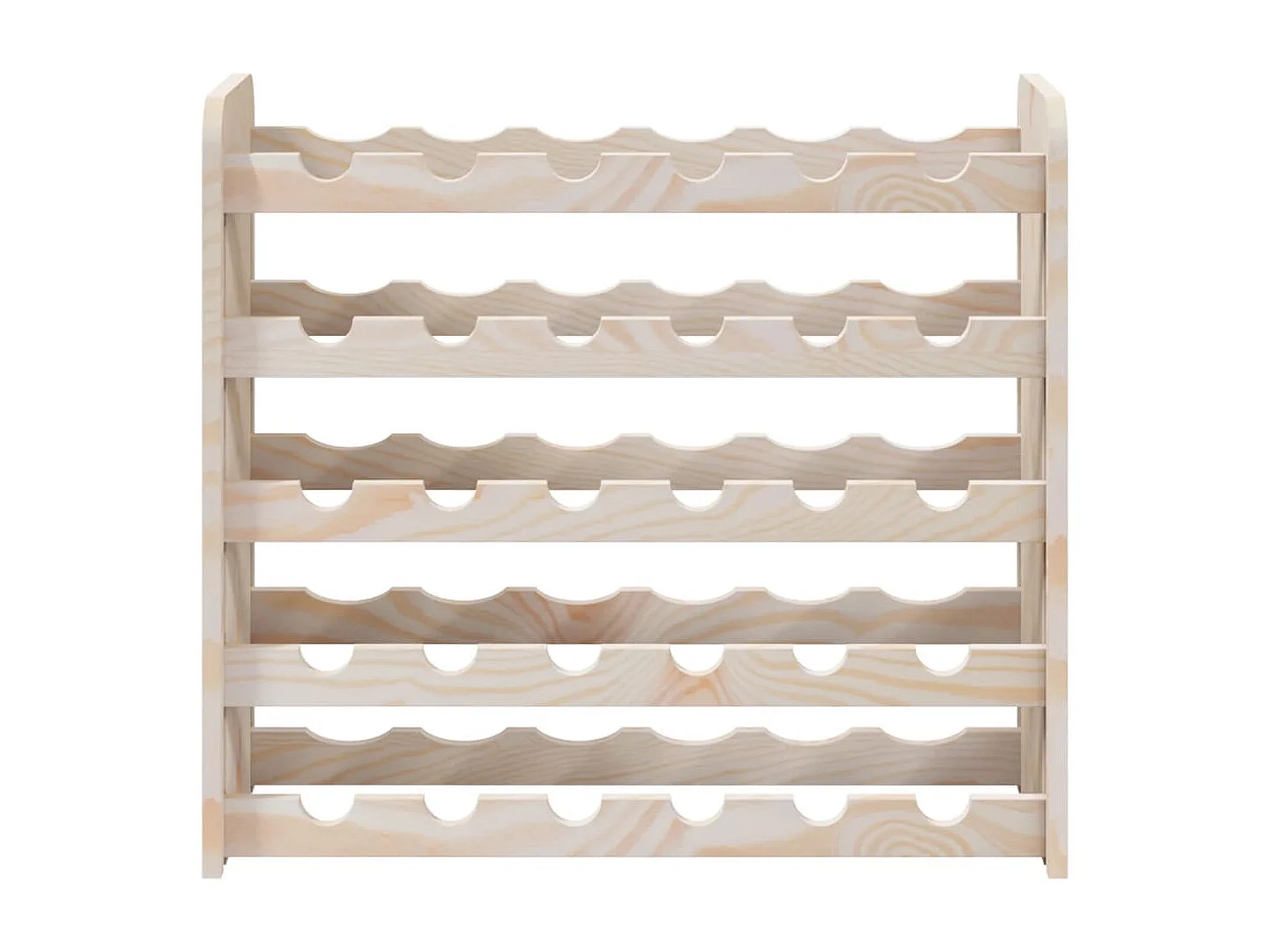 Eldon  Weinregal 67,5x25x60 cm Massivholz Kiefer