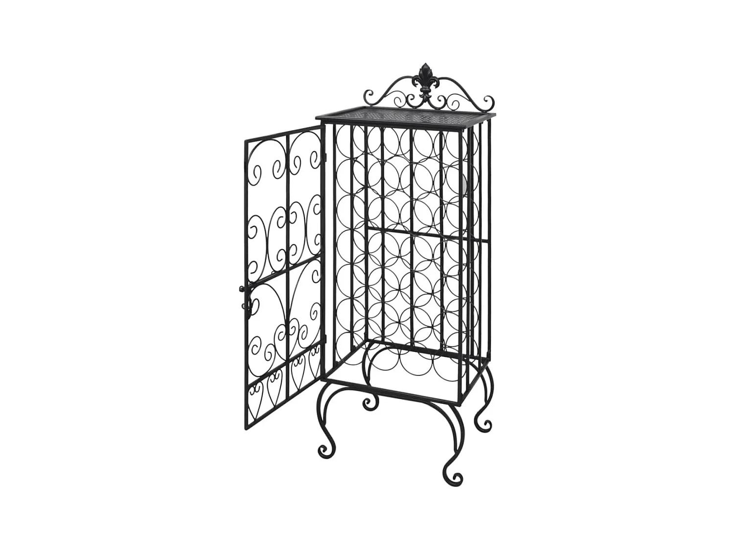 Garden Furniture -  Casier à bouteilles pour 28 bouteilles Métal