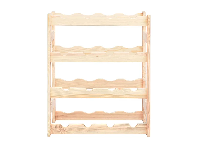 Daisy  Weinregal für 16 Flaschen Kiefernholz