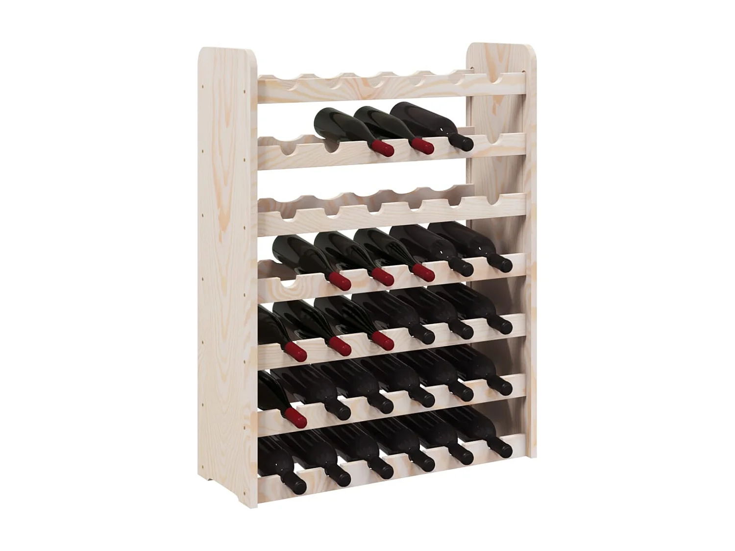 Eldon  Casier à vin 67,5x25x87 cm Bois de pin massif