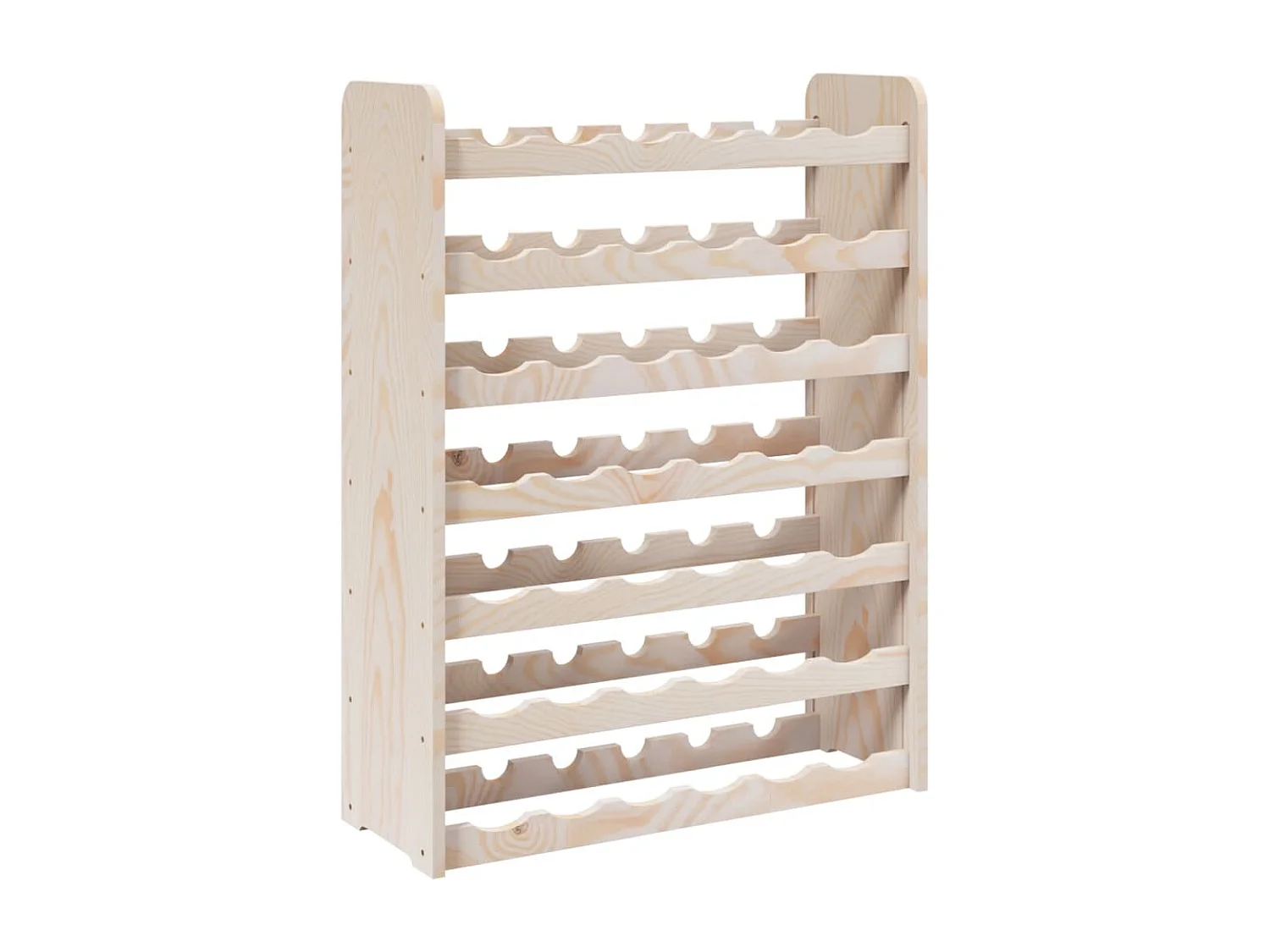 Eldon  Casier à vin 67,5x25x87 cm Bois de pin massif