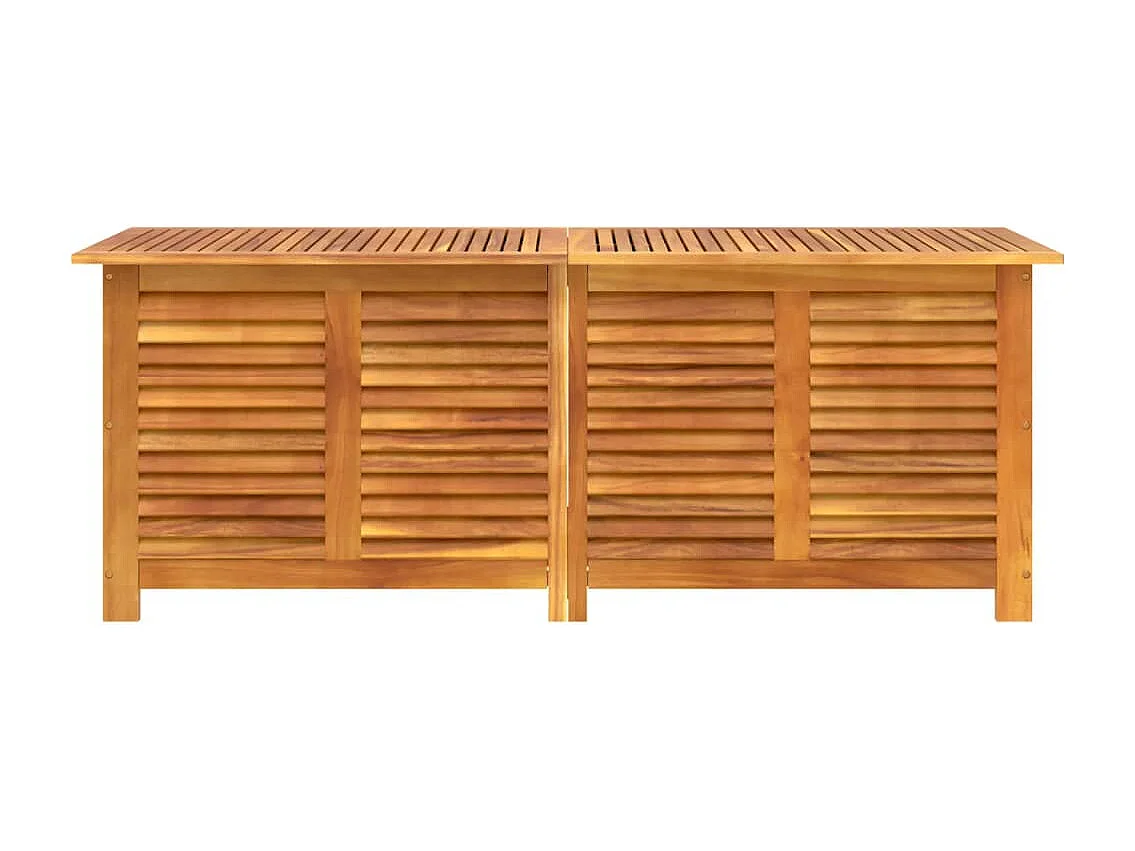 Fjolar  Tuinbox met jaloezieën 150x50x56 cm massief acaciahout