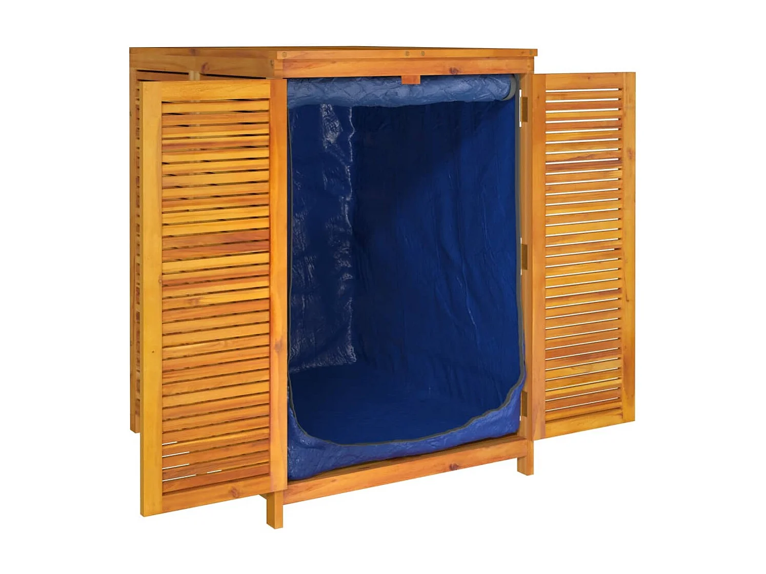 Élise-Marie  Boîte de rangement de jardin 70x87x104 cm bois massif d'acacia