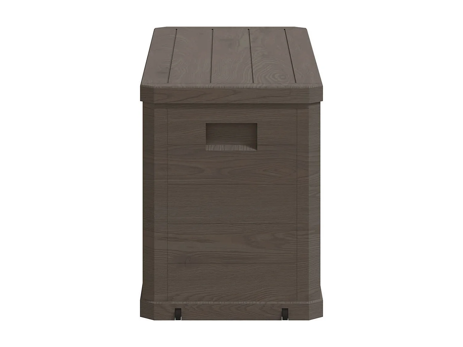 Dorian  Boîte de rangement de jardin 280 L Marron