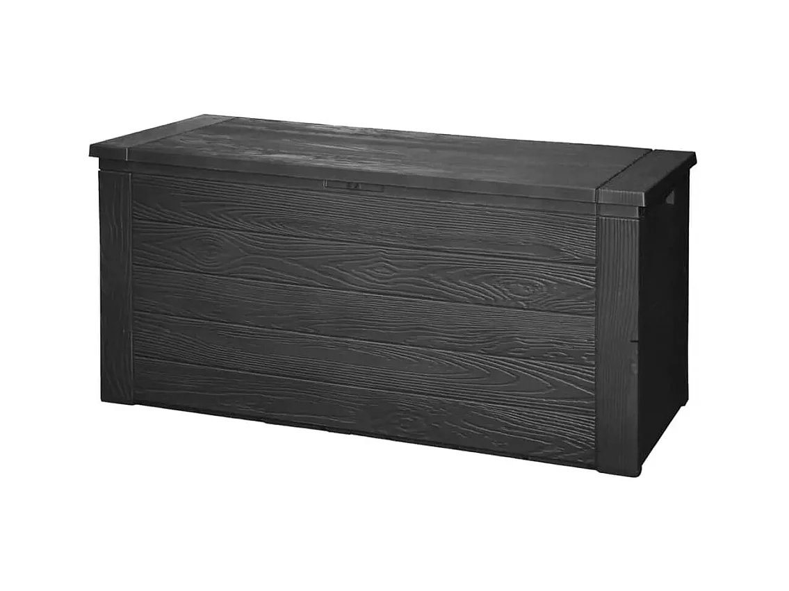Prolenta Premium -  Boîte de rangement de jardin 300 L Gris foncé