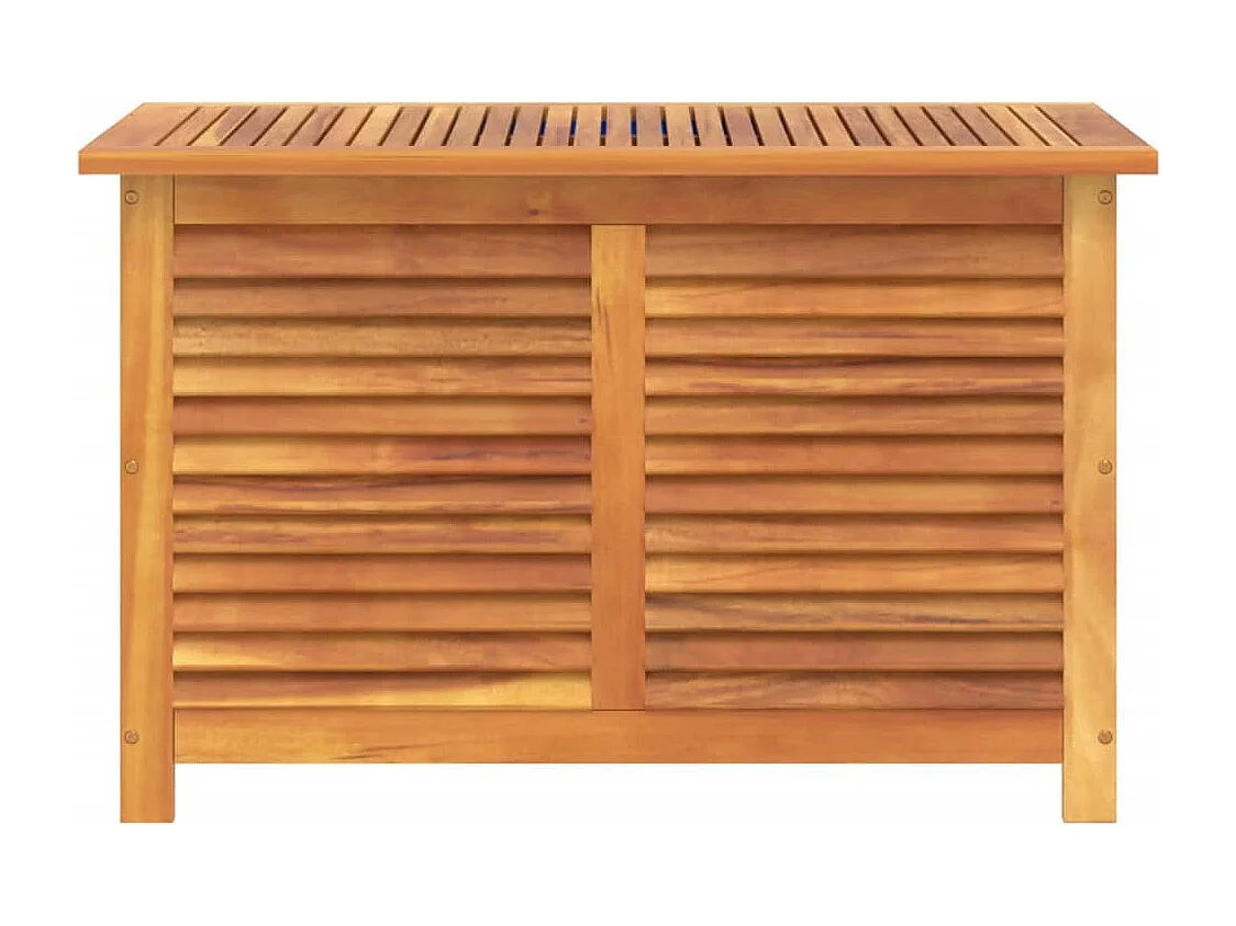 Fjolar  Tuinbox met jaloezieën 90x50x56 cm massief acaciahout