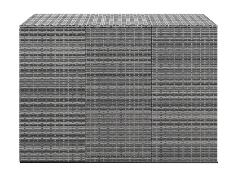 Evans  Tuinbox 145x100x103 cm polyetheen rattan grijs