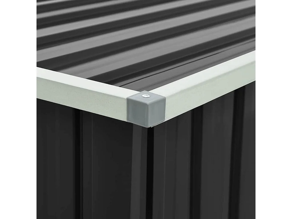 Nancy  Boîte de rangement de jardin Anthracite 171x99x93 cm