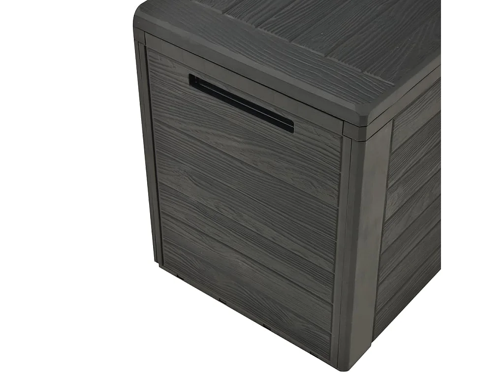 Cagnes-sur-Mer  Boîte de rangement de jardin Anthracite 78x44x55 cm