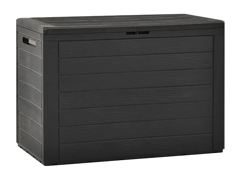 Cagnes-sur-Mer  Boîte de rangement de jardin Anthracite 78x44x55 cm