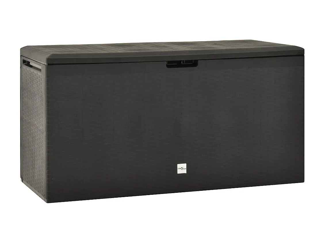 Artesia  Caja de almacenaje para jardín gris antracita 114x47x60 cm