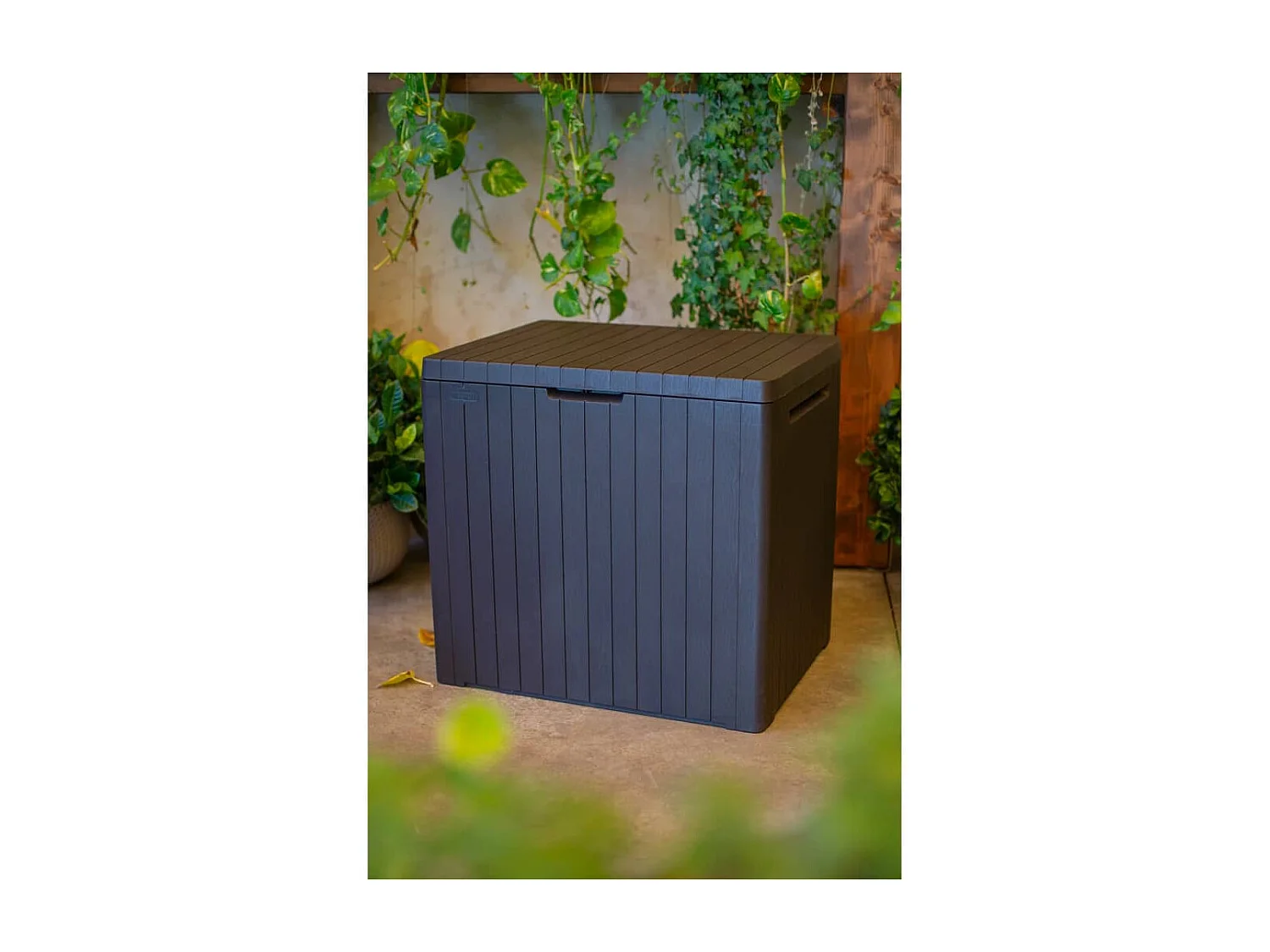 Prolenta Premium -  Caja de almacenamiento de jardín City 113 L