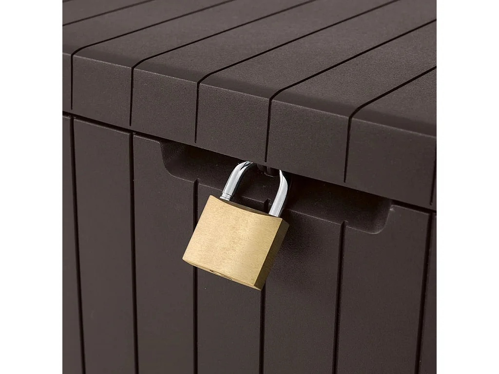 Prolenta Premium -  Caja de almacenamiento de jardín City 113 L