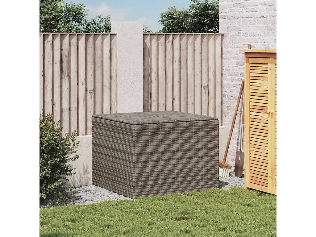 Dorian  Tuinbox 291 L poly rattan grijs