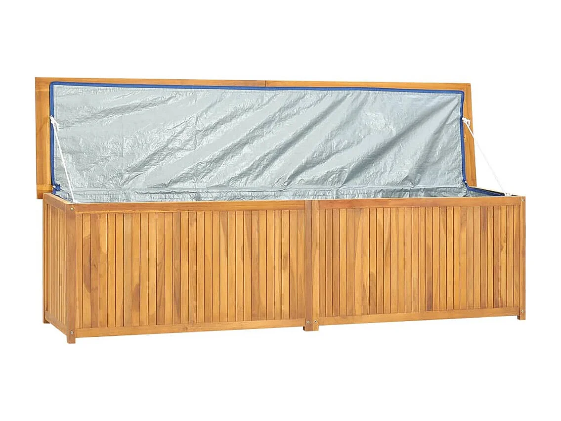 Dorchester  Boîte de jardin 200x50x55 cm Bois massif de teck