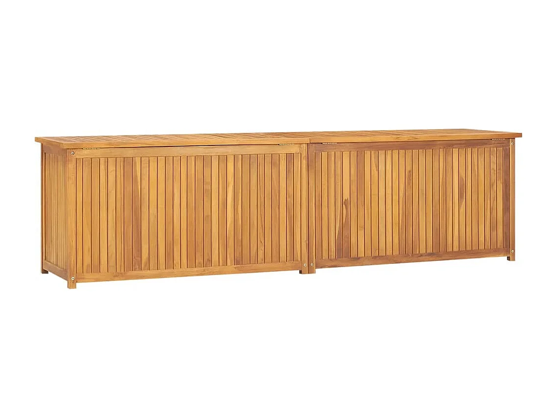 Dorchester  Gartenbox 200x50x55 cm Massivholz Teak
