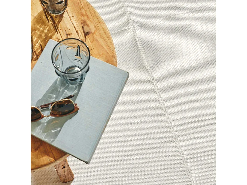 Tapis extérieur en polypropylène Spargi 1747 blanc 150 x 220 cm