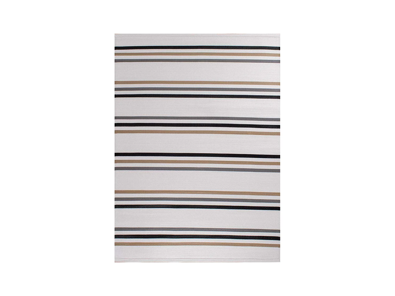 Tapis extérieur en polypropylène Spargi 1742 noir 150 x 220 cm