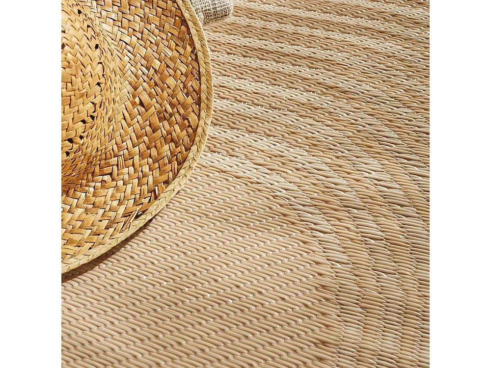 Tapis extérieur en polypropylène Spargi 1743 beige 120 x 160 cm