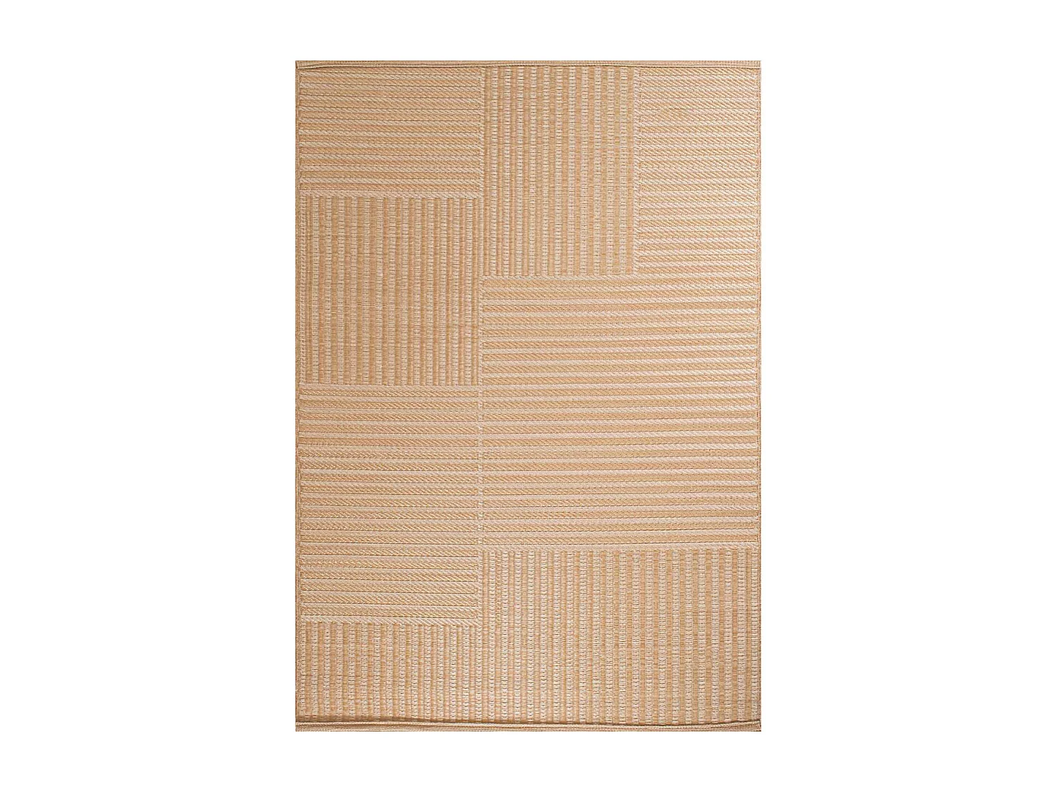 Tapis extérieur en polypropylène Spargi 1745 beige 120 x 160 cm