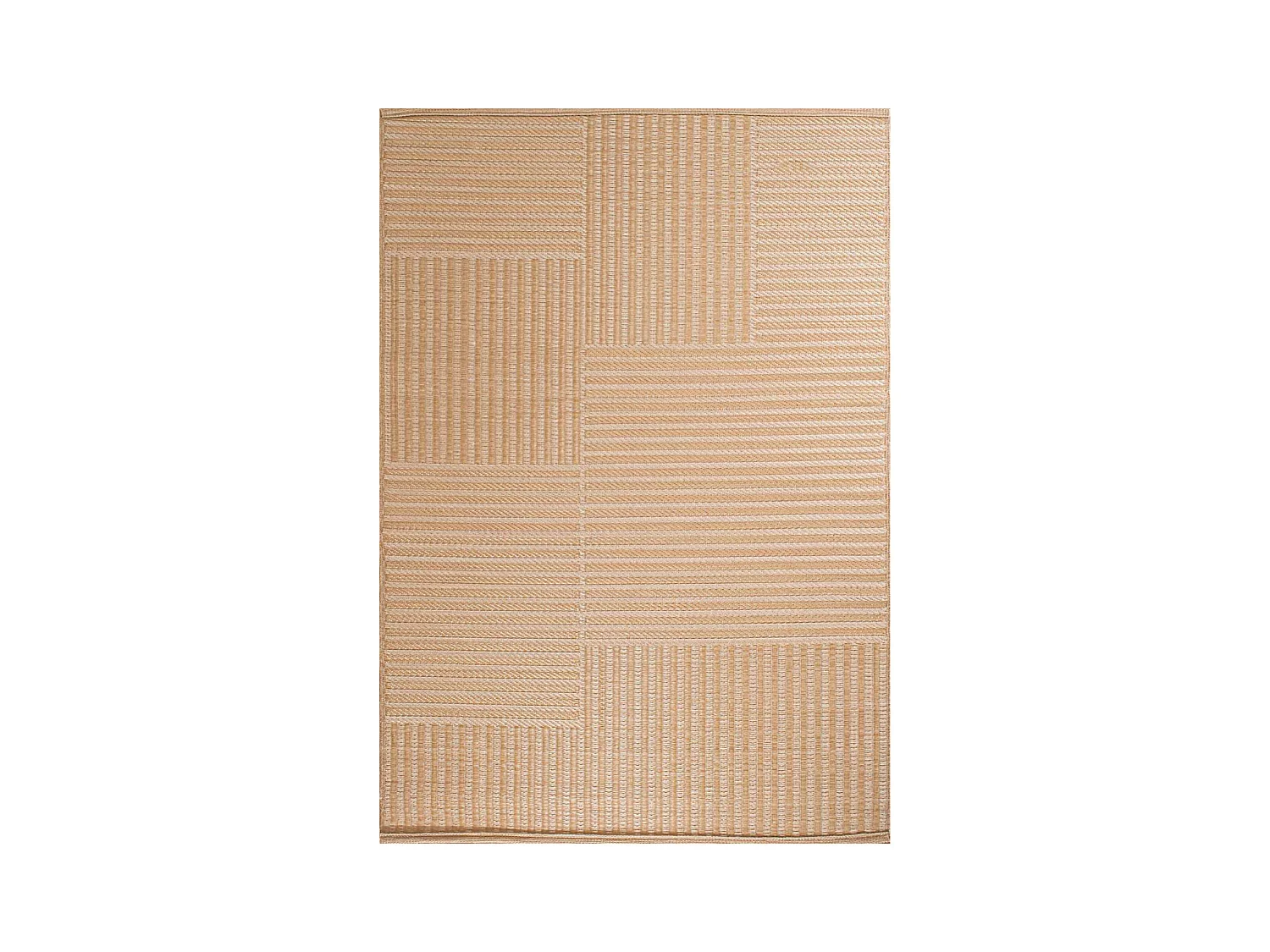 Tapis extérieur en polypropylène Spargi 1745 beige 120 x 160 cm