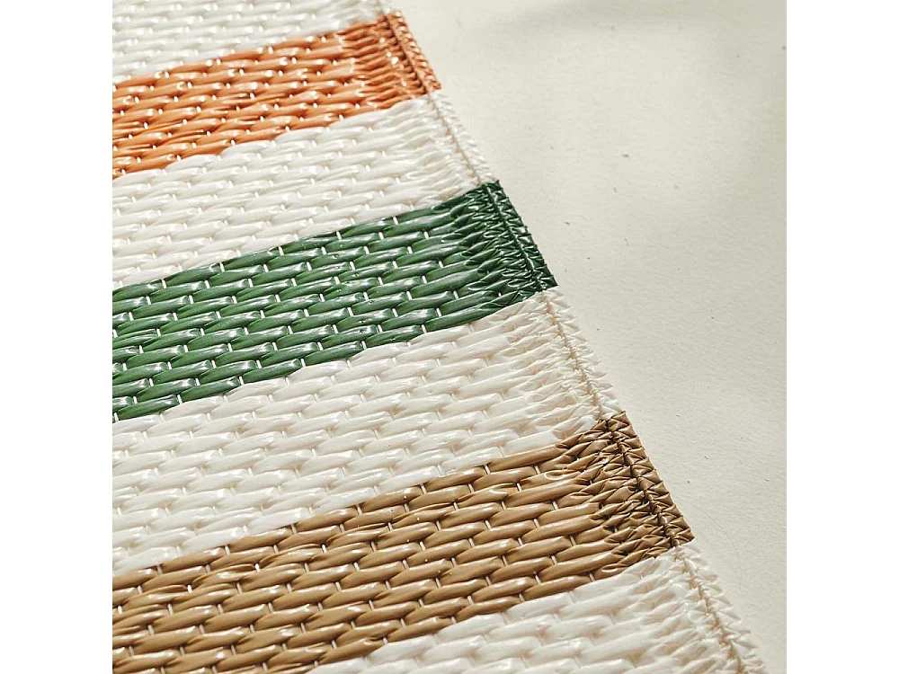 Tapis extérieur en polypropylène Spargi 1742 vert 150 x 220 cm