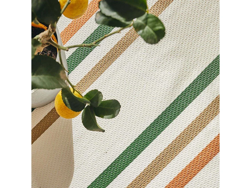 Tapis extérieur en polypropylène Spargi 1742 vert 150 x 220 cm