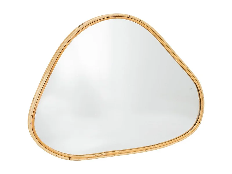 Miroir en rotin Organic