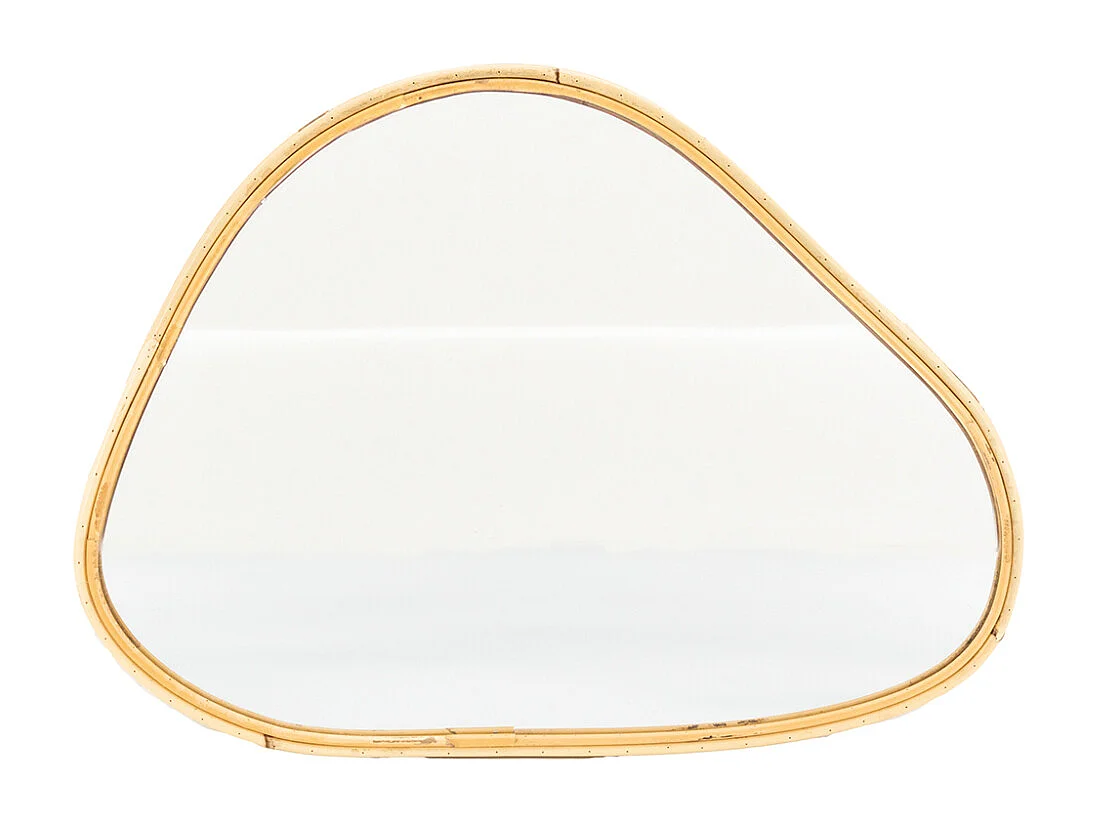 Miroir en rotin Organic