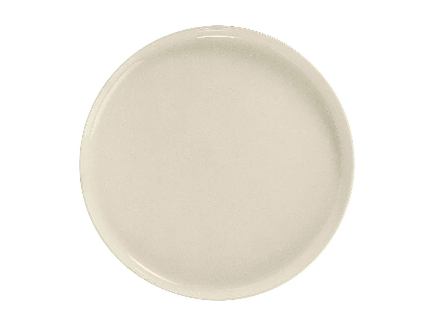 Service de table - Service vaisselle - 6 personnes 18 pièces - Beige Brillant - VICTO