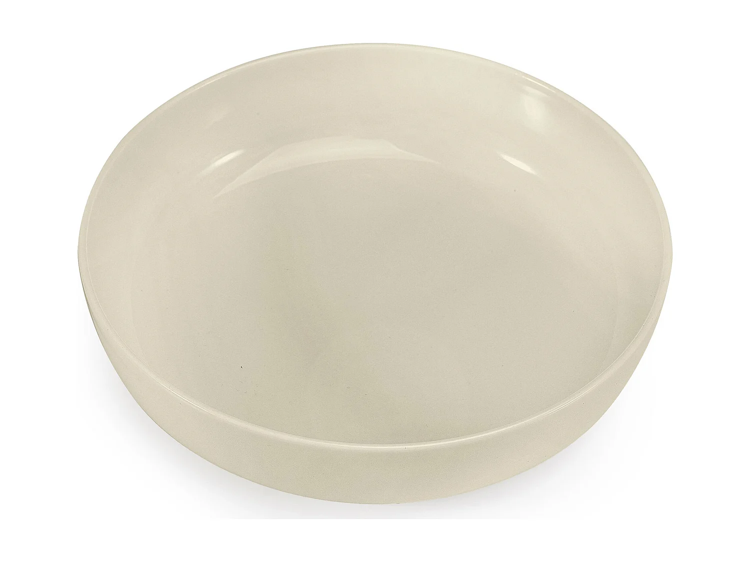 Service de table - Service vaisselle - 6 personnes 18 pièces - Beige Brillant - VICTO