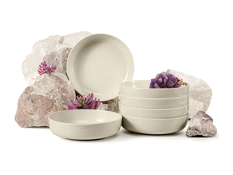 Teller-Set 6-tlg Suppenteller VICTO