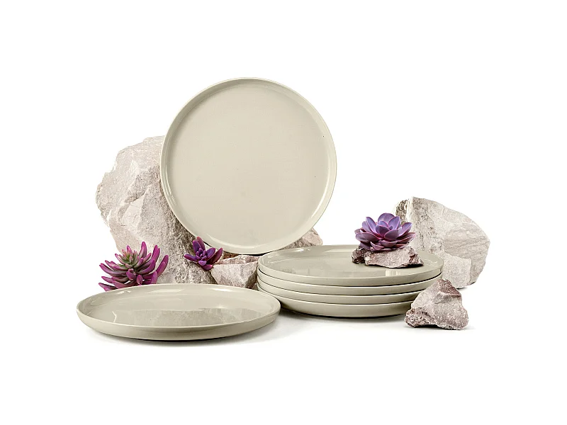 Teller-Set 6-tlg Speiseteller VICTO