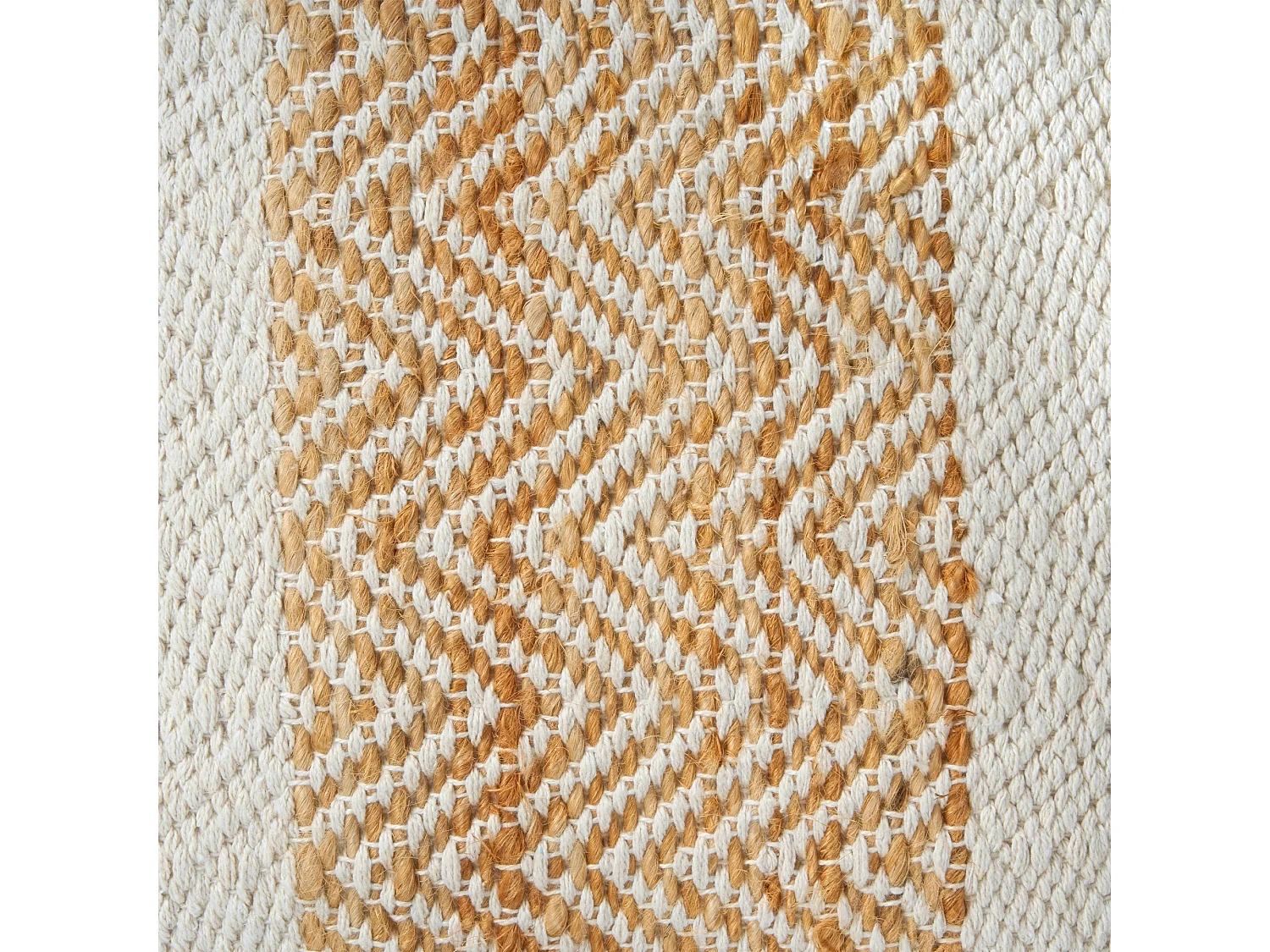 Poef ALUPOLA Jute Beige 40 cm 40 cm 40 cm