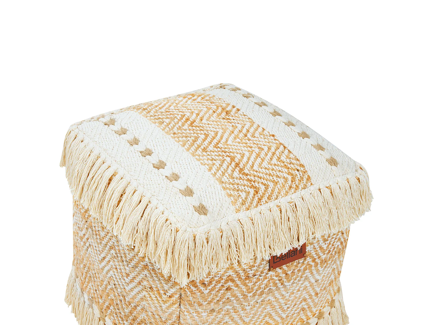Pouf ALUPOLA Jute Beige 40 cm 40 cm 40 cm
